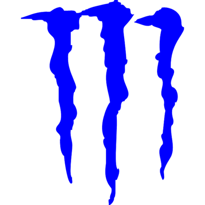 Sticker auto "Monster'' monocolor
