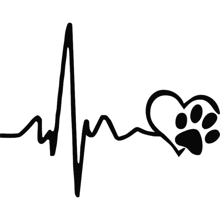 Sticker auto rezistent "I love cat''