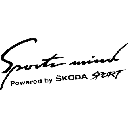 Sticker Skoda Sports Mind