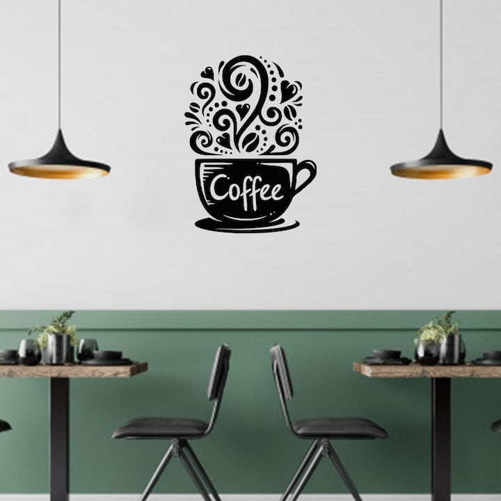 Sticker Autocolant Decorativ Perete Cafea