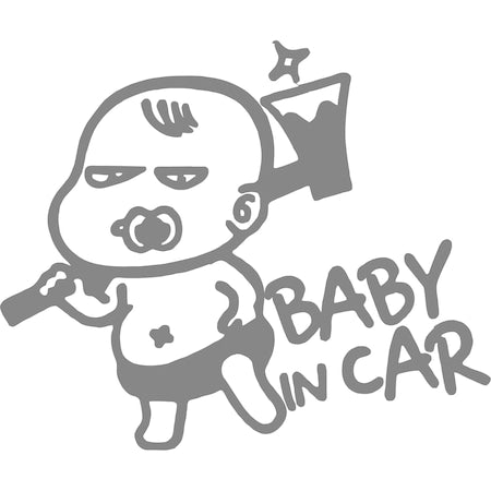 Sticker Baby in Car 6