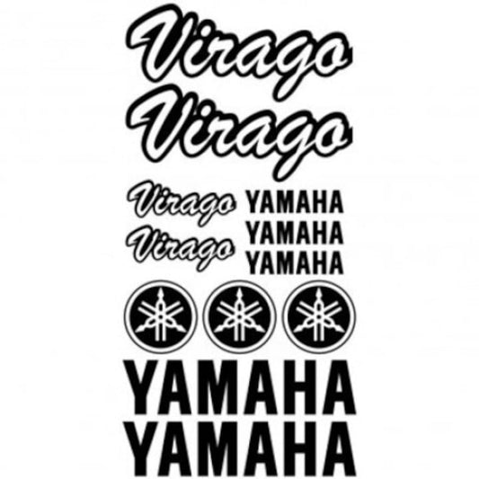 Set 12 Stickere decorative Yamaha Virago