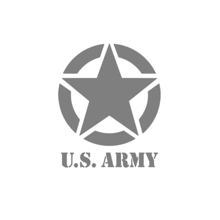 Sticker US ARMY, 35x29cm