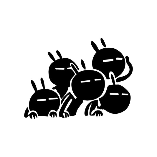 Sticker Iepuri Haiosi