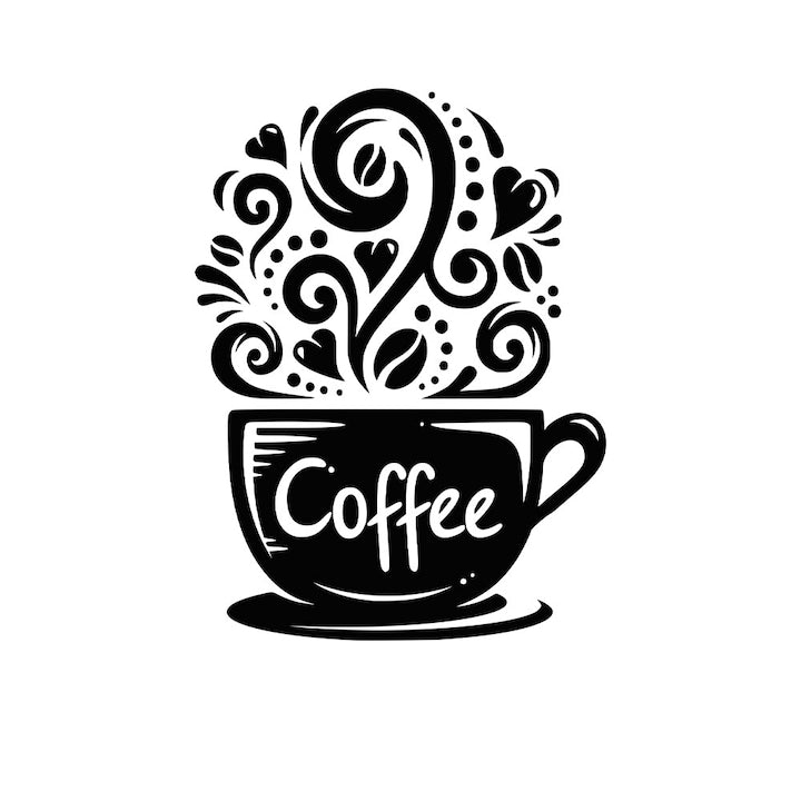 Sticker Autocolant Decorativ Perete Cafea