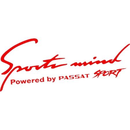 Sticker Passat Sports Mind