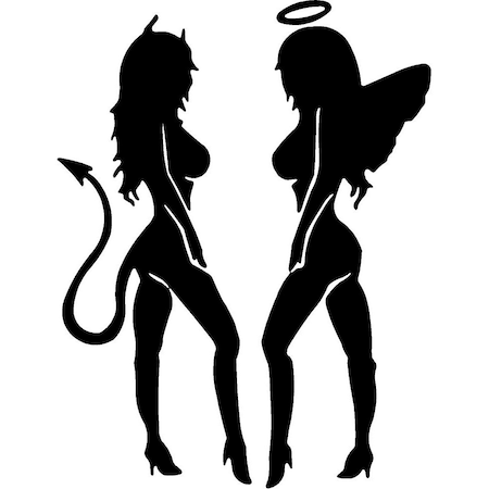 Sticker Angel & Demon