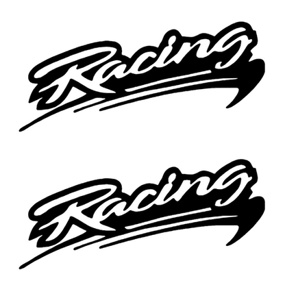 Set 2 Stickere Auto Moto Racing