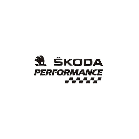 Sticker   Skoda  Performance