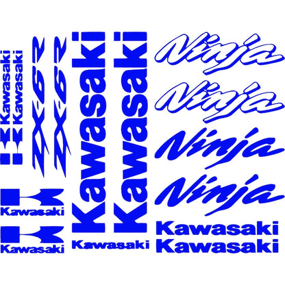 Set 15 Stickere Kawasaki Ninja