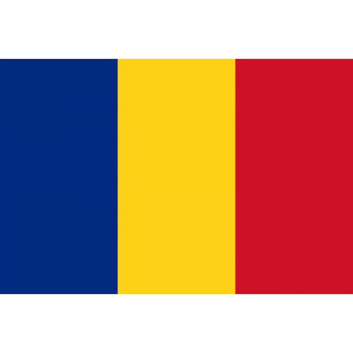 Sticker Drapel Autocolant Romania tricolor