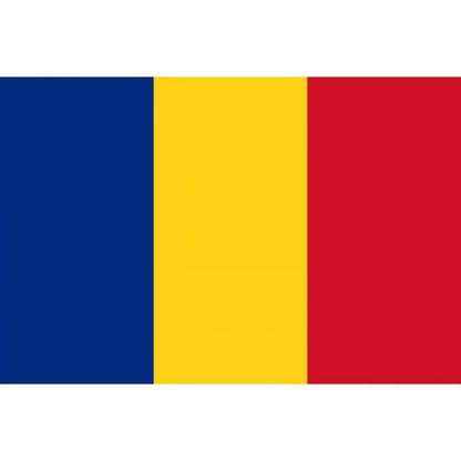 Sticker Drapel Autocolant Romania tricolor