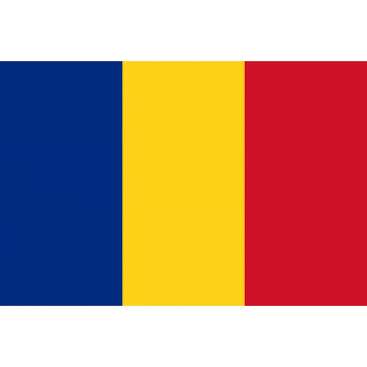 Sticker Drapel Autocolant Romania tricolor
