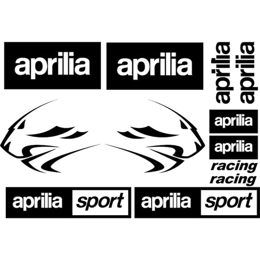Set Stickere Aprilia Moto v2