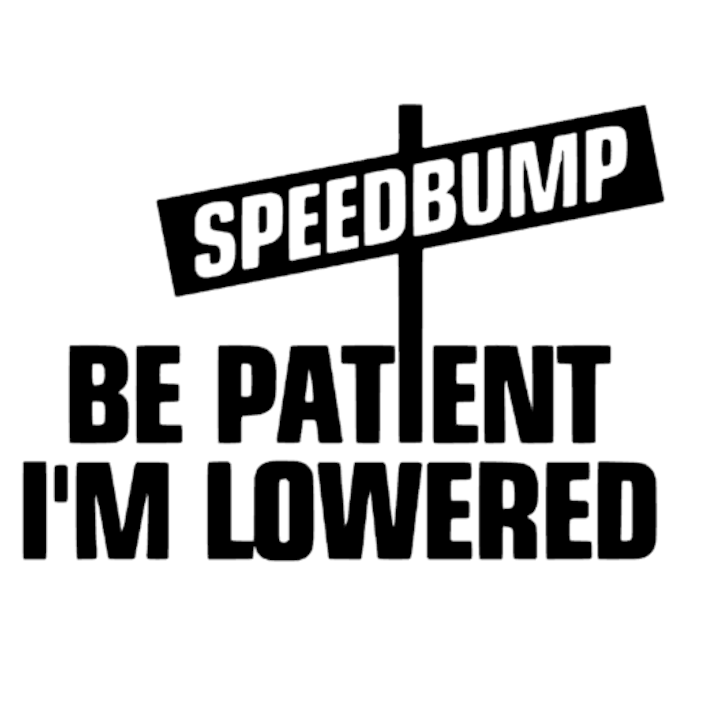 Sticker Speedbump