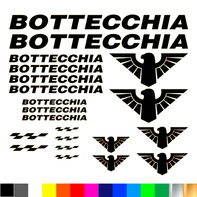 Set 21 stickere Bottecchia