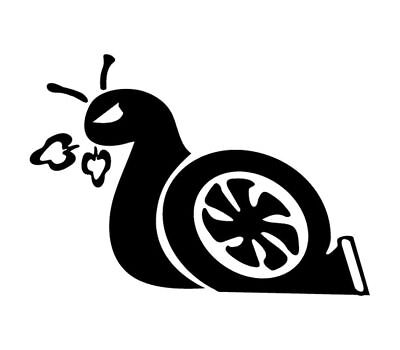 Sticker Turbo snail 2