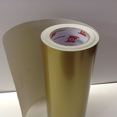 Autocolant auto Oracal 651 auriu gold lucios, 091