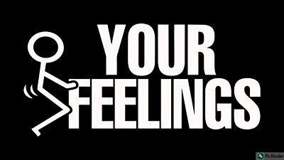 Sticker Fuck your feelings