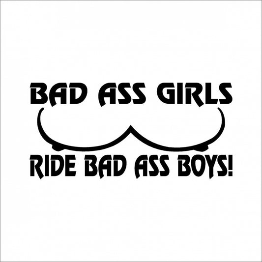 Sticker Bad Ass Girl