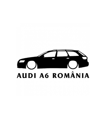 Sticker Audi A6 C6 Breack