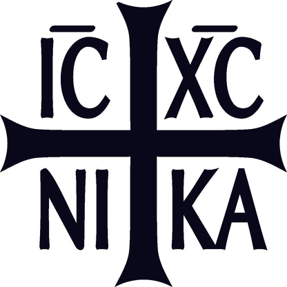 Sticker Cruce IC XC NI KA