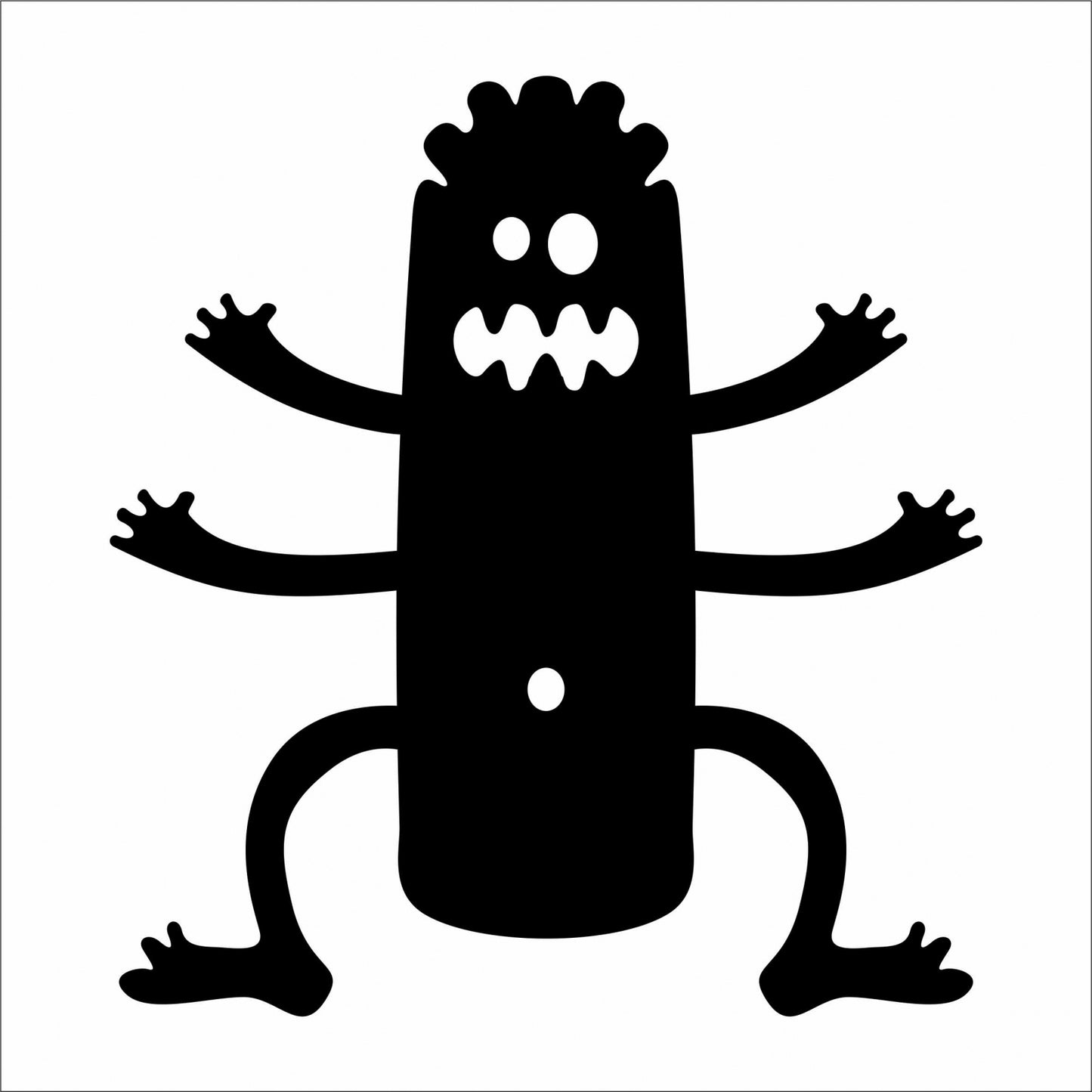 Sticker Monstru