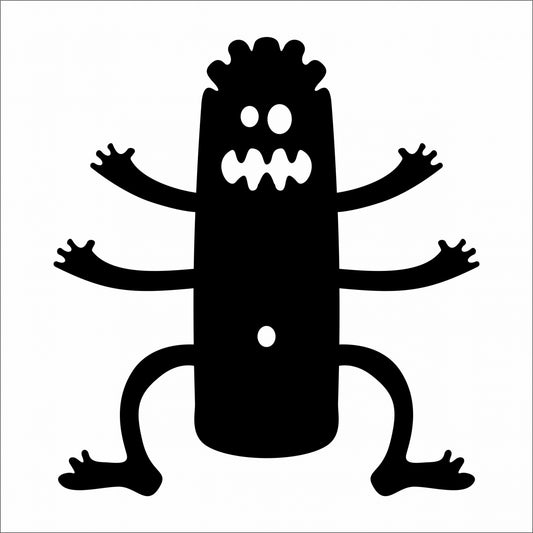Sticker Monstru