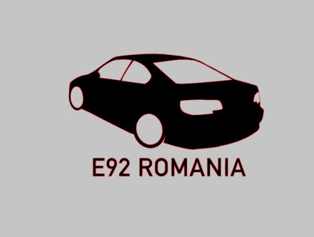 Sticker BMW E92 Romania