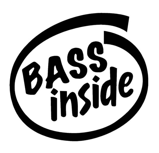 Sticker Bass Inside