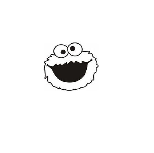 Sticker Cookie Monster