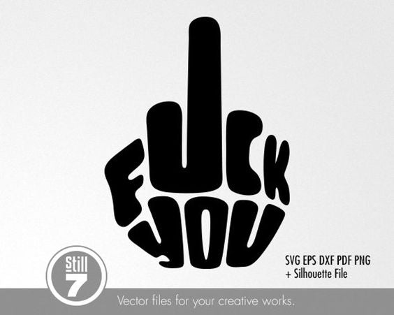 Sticker F*ck you 1