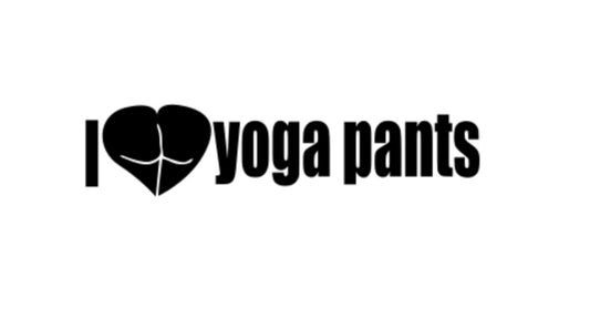 Sticker I love yoga