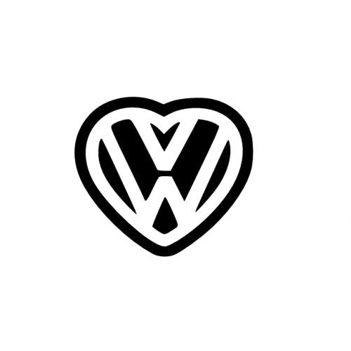 Sticker Inima VW