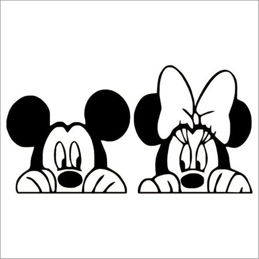 Sticker Mickey & Minnie 1
