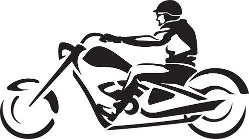 Sticker Motociclist 1