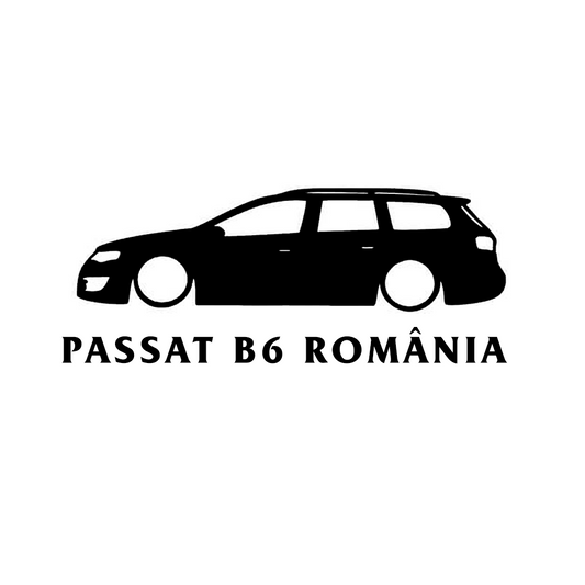 Sticker Passat B6 Breack Romania