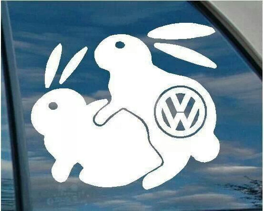 Sticker Iepuri VW