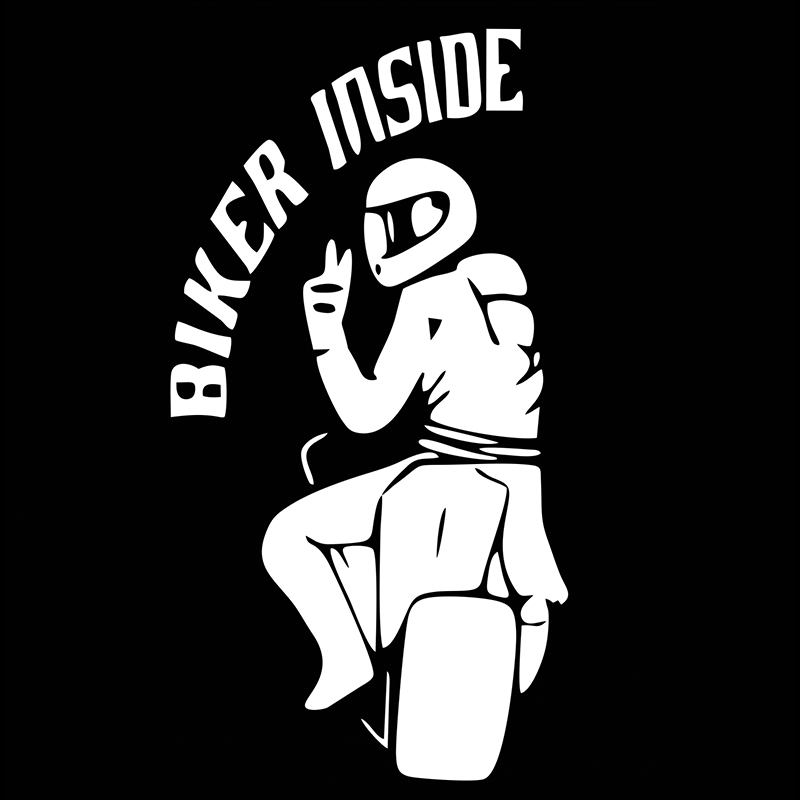 Sticker Biker Inside