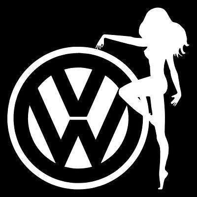 Sticker Fata VW