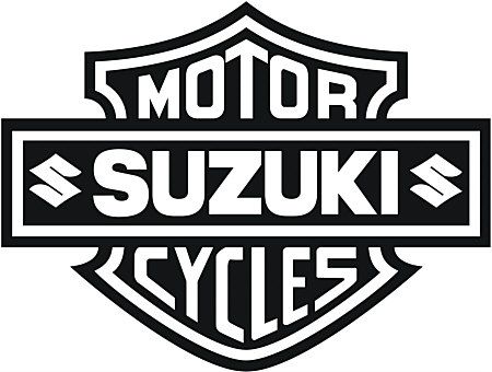 Sticker  suzuki motor cycles