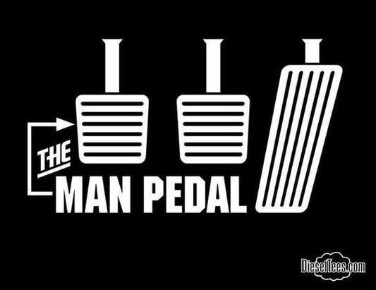 Sticker  the man pedal