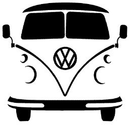 Sticker  VW transporter