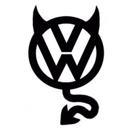 Sticker VW evil