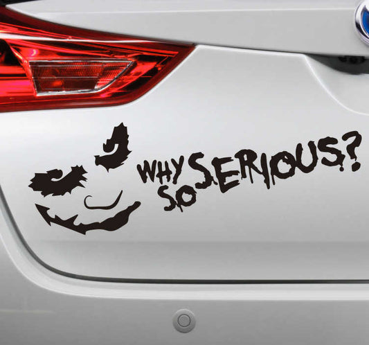 Sticker why so serious?